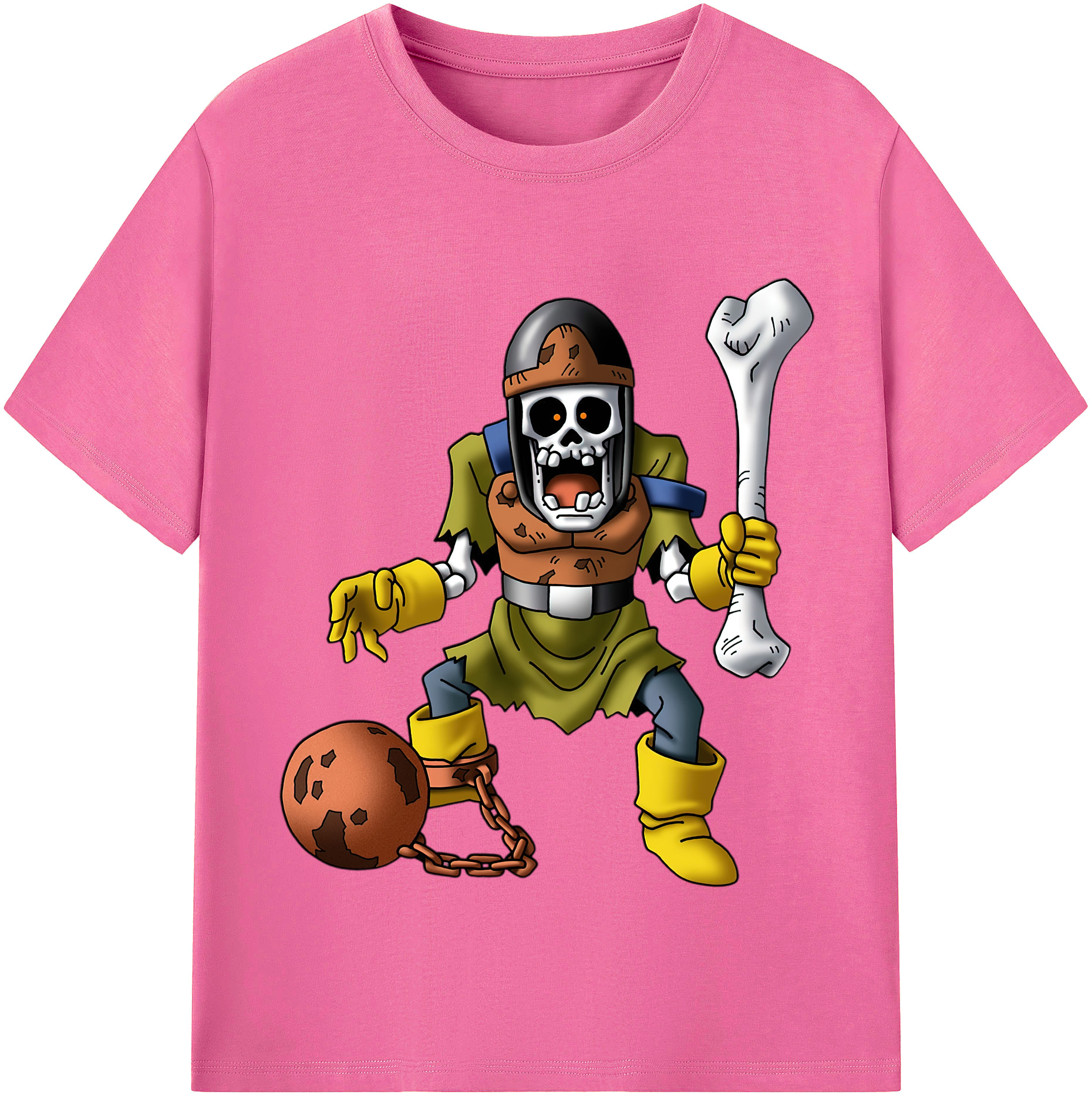 （画像用） ドラゴンクエスト Doragon Kuesuto Dragon Quest レディースカジュアルプリントTシャツ（綿100％）